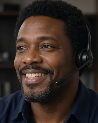 Darius, a freight broker agent on the LFS AOS broker agency team call (fictional person)