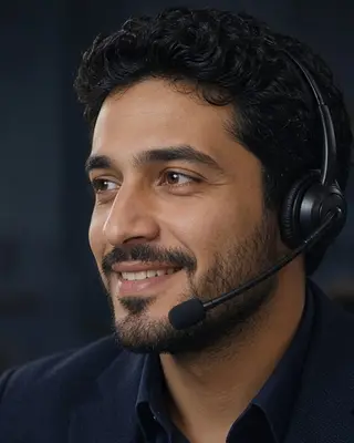 Omar, a freight broker agent on the LFS AOS broker agency team call (fictional person)