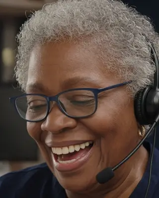 Ruth, a freight broker agent on the LFS AOS broker agency team call (fictional person)